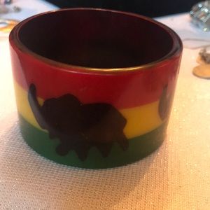 Bangle flag elephant Braclet